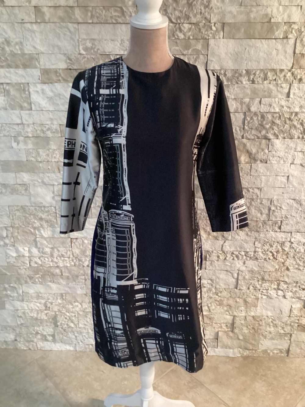 Satya Paul London Cityscape shift dress